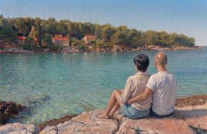 At the seaside